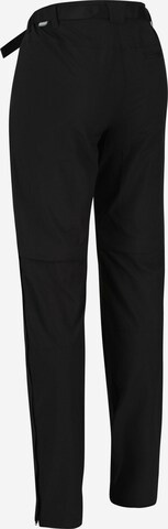 REGATTA Regular Outdoorhose 'Xert III' in Schwarz