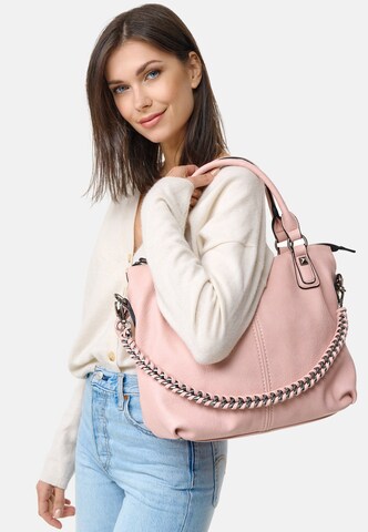 HARPA Handbag 'Bonnie' in Pink: front