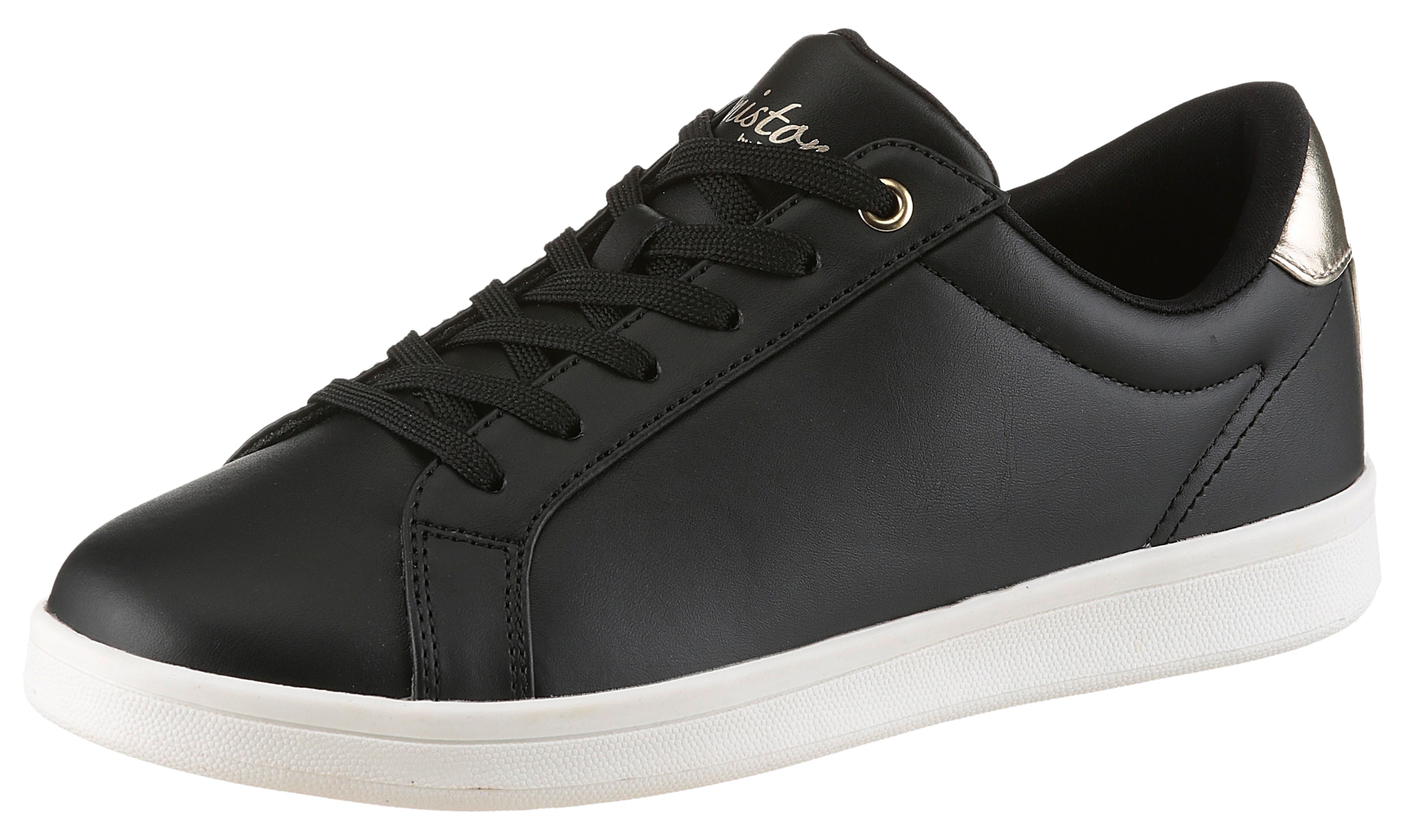 Aniston Sneakers in Black: front
