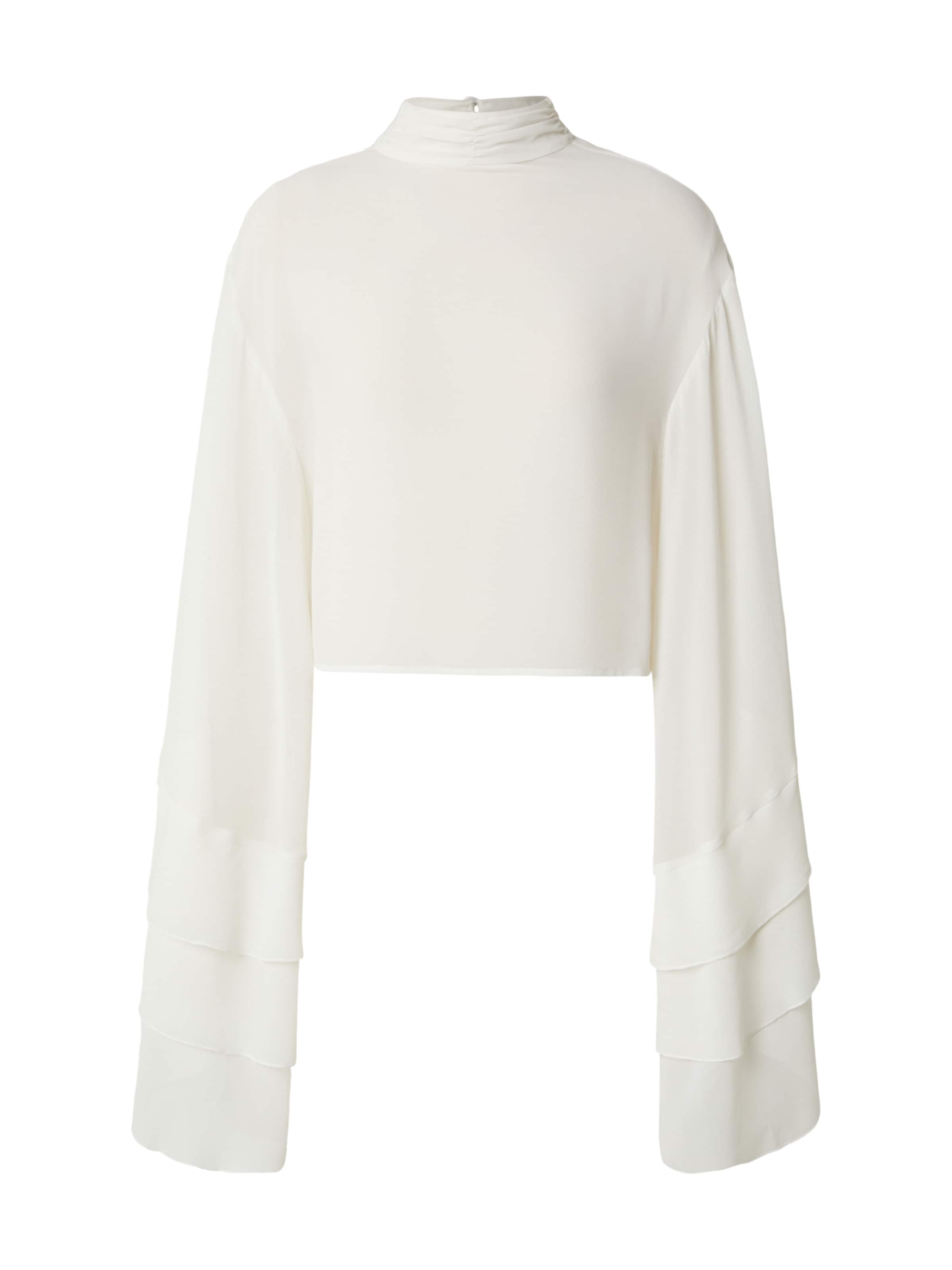 KAVAZI Blouse in Wit: voorkant
