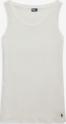 Polo Ralph Lauren Top ' Whisper Weight Cotton ' in White: front