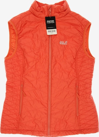 JACK WOLFSKIN Weste S in Orange: predná strana