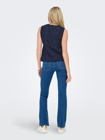 ONLY Bluse 'ONLASSISI' i blå