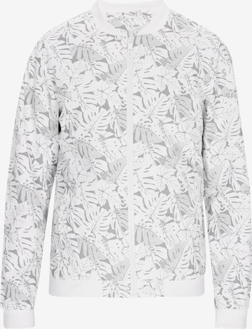 Veste mi-saison OCY en blanc : devant