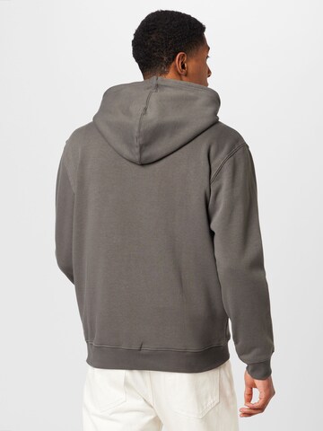 WEEKDAY Zip-Up Hoodie in Grey