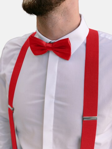 Massi Morino Suspenders in Red