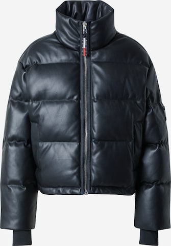 Tommy Jeans Between-Season Jacket 'REMASTERED ALASKA' in Black: front