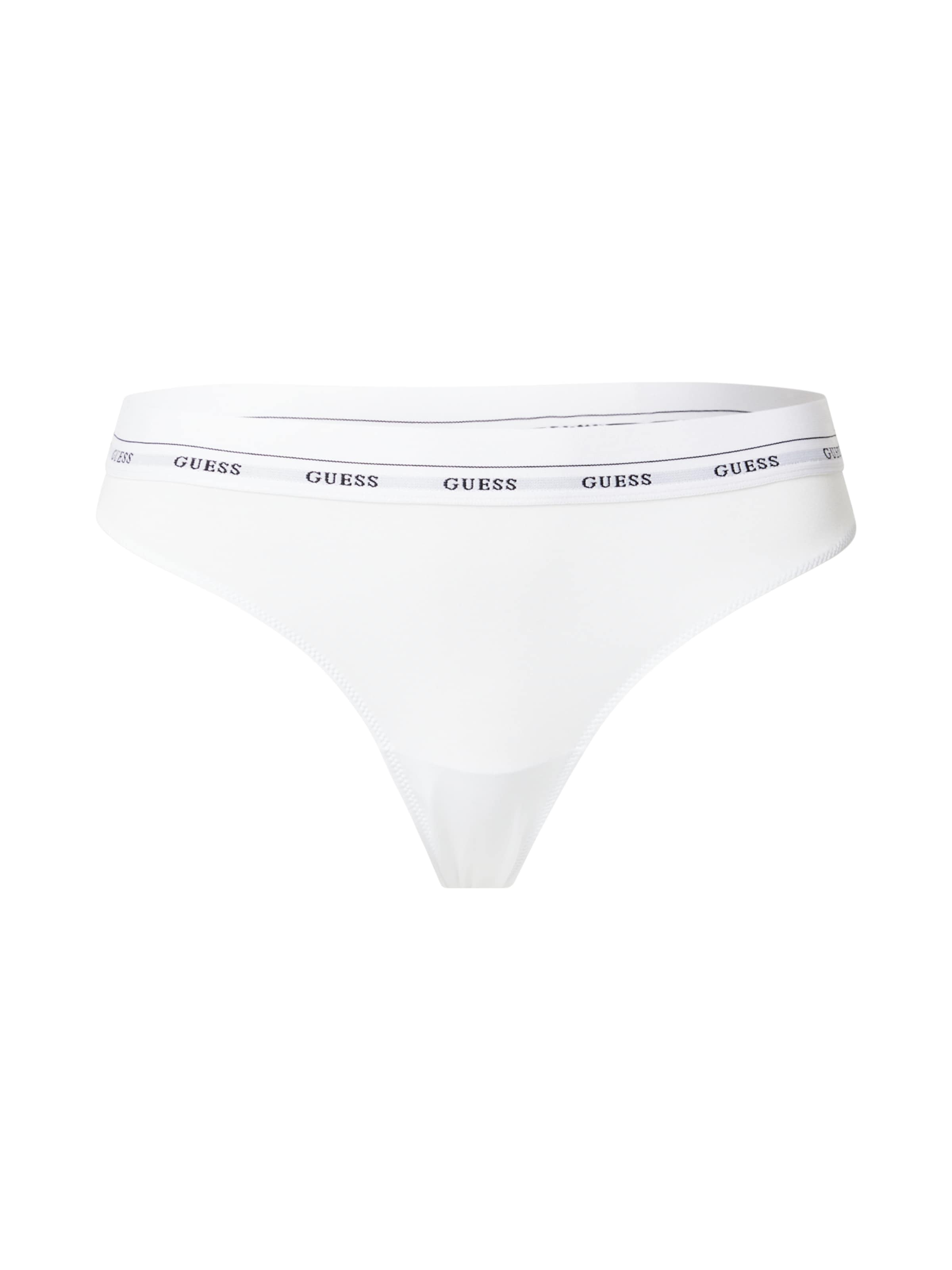 GUESS Tangá 'JANE' - Biela: predná strana