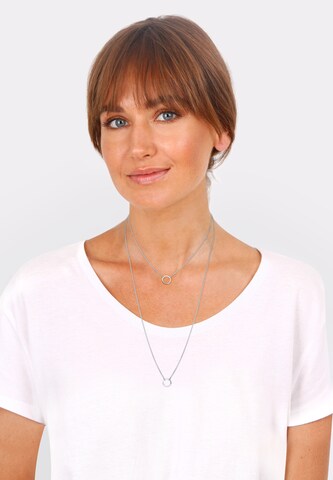 ELLI Ketting in Zilver: voorkant