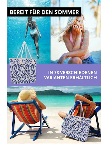 DonDon Beach Bag in Blue