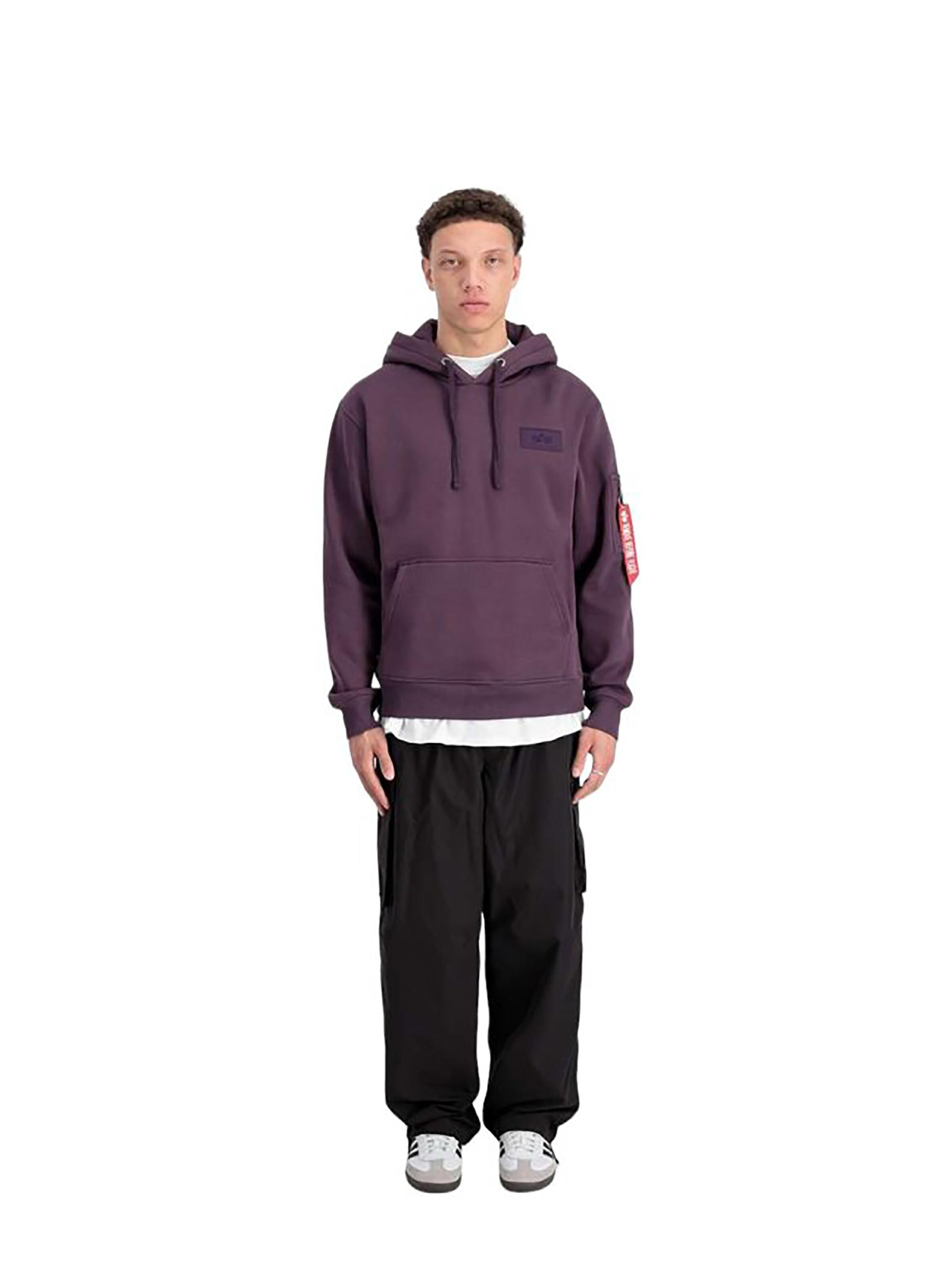 ALPHA INDUSTRIES Sweatshirt in Lila