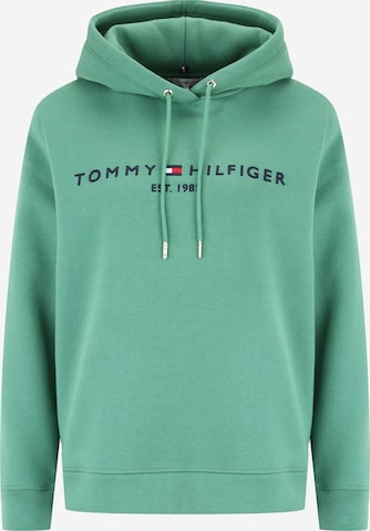 TOMMY HILFIGER - Sudadera en verde: frente