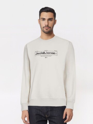 JACK & JONES Sweatshirt‌‌‌‌‌ in Beige