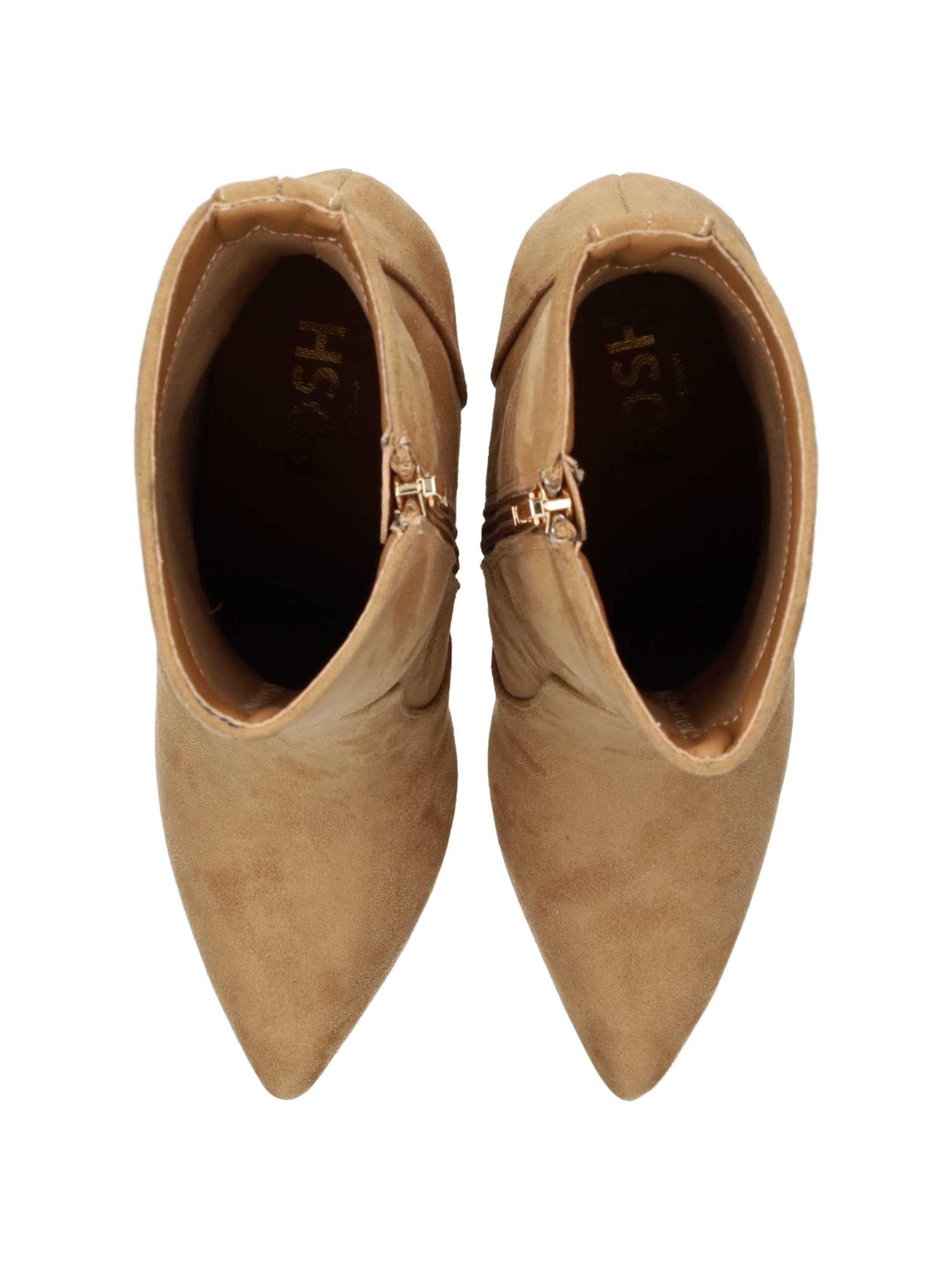 Bottines 'Taverne' POSH by Poelman en jaune