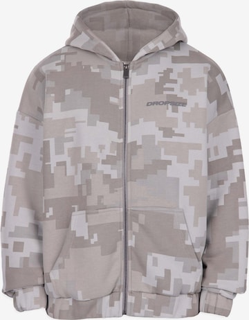 Dropsize Sweat jacket in Grey: front