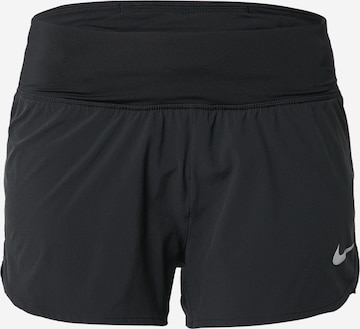 NIKE Regular Sportsbukse 'Eclipse' i svart: forside