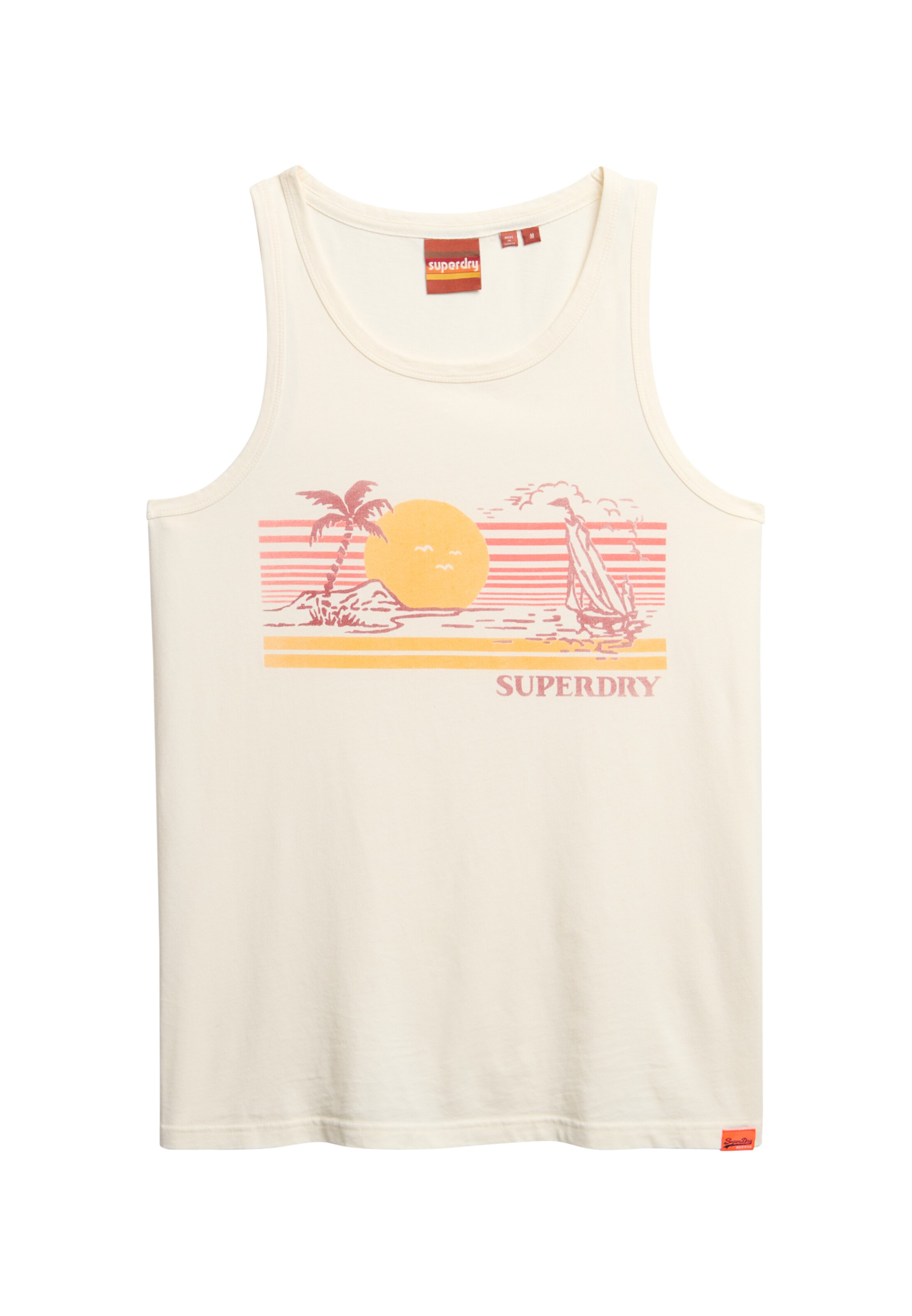 Superdry Shirt in Beige: voorkant