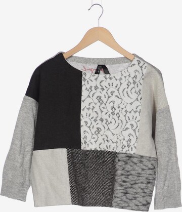 Desigual Sweatshirt & Zip-Up Hoodie in L in Grey: front