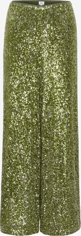 SAINT TROPEZ Loose fit Trousers 'Reyana' in Green: front