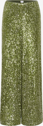 SAINT TROPEZ Loosefit Broek 'Reyana' in Groen: voorkant