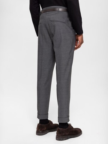 Antioch Regular Pleat-front trousers in Grey