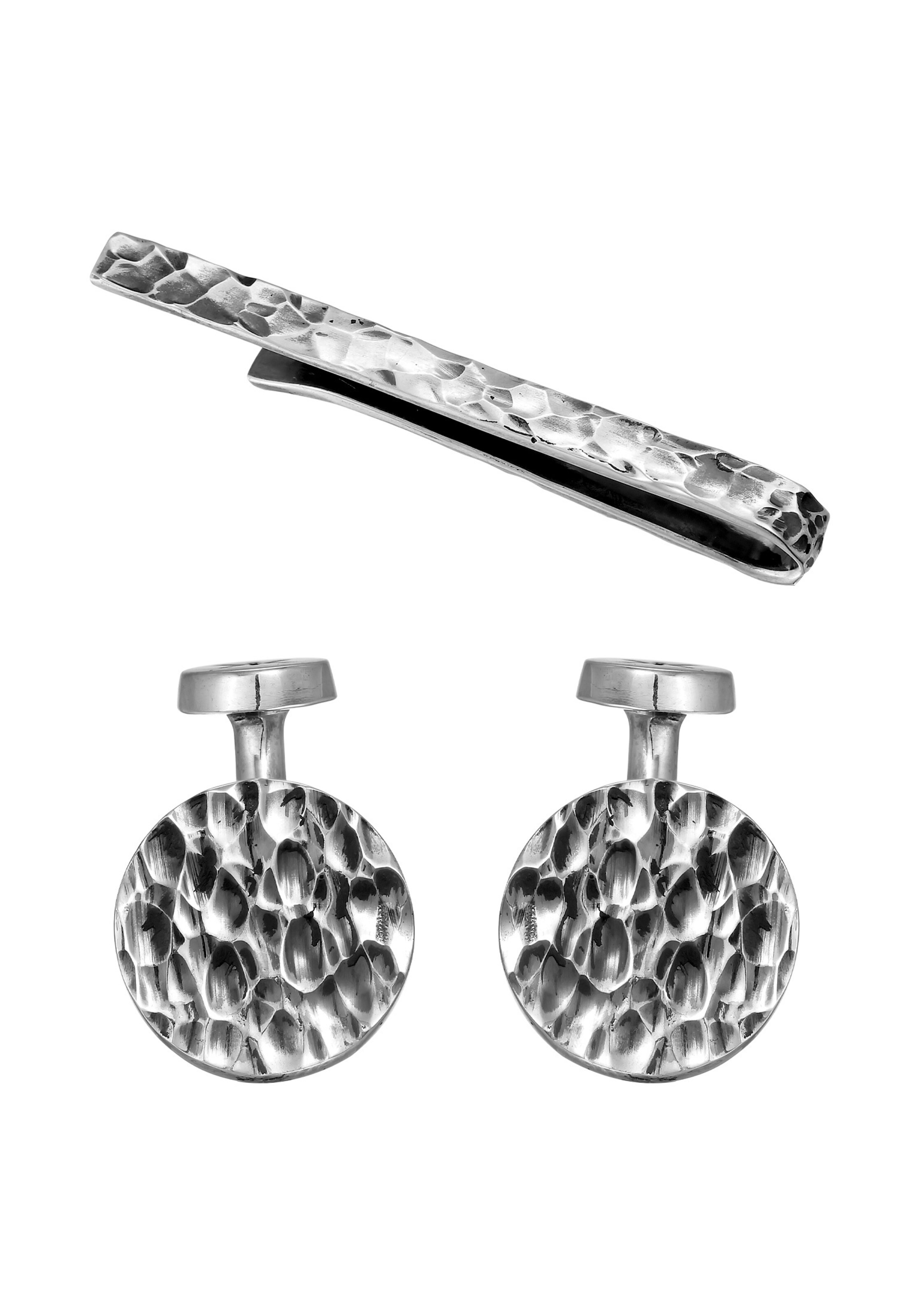 Parure de bijoux KUZZOI en noir : devant