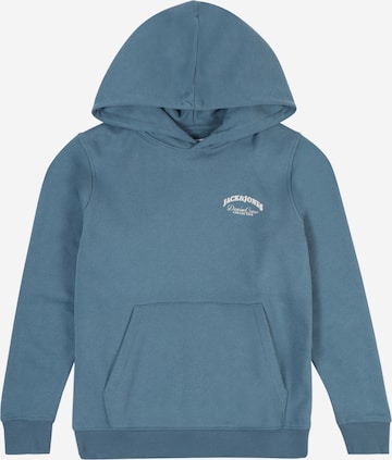Jack & Jones Junior Mikina – modrá: přední strana