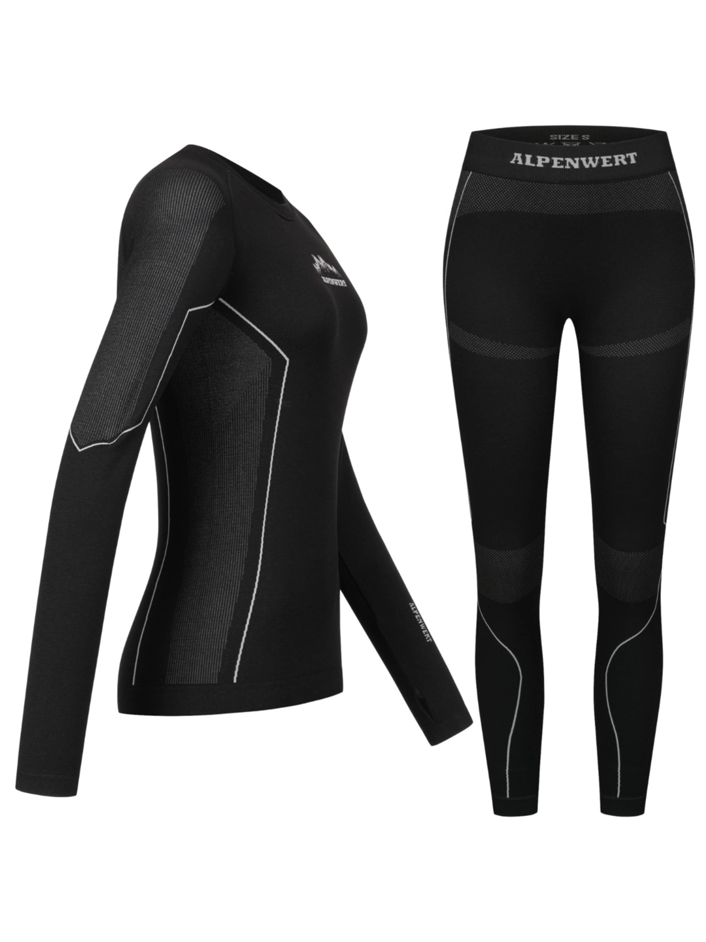Alpenwert Underwear Sets in Black