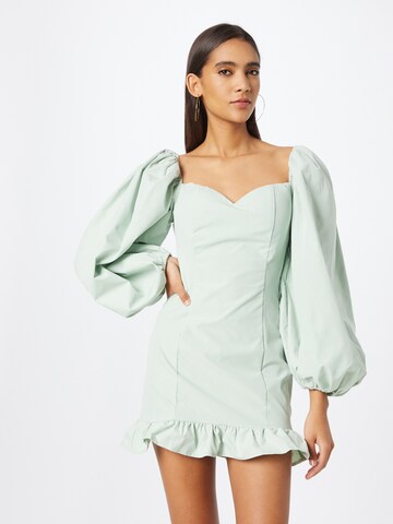 Robe Misspap en vert : devant