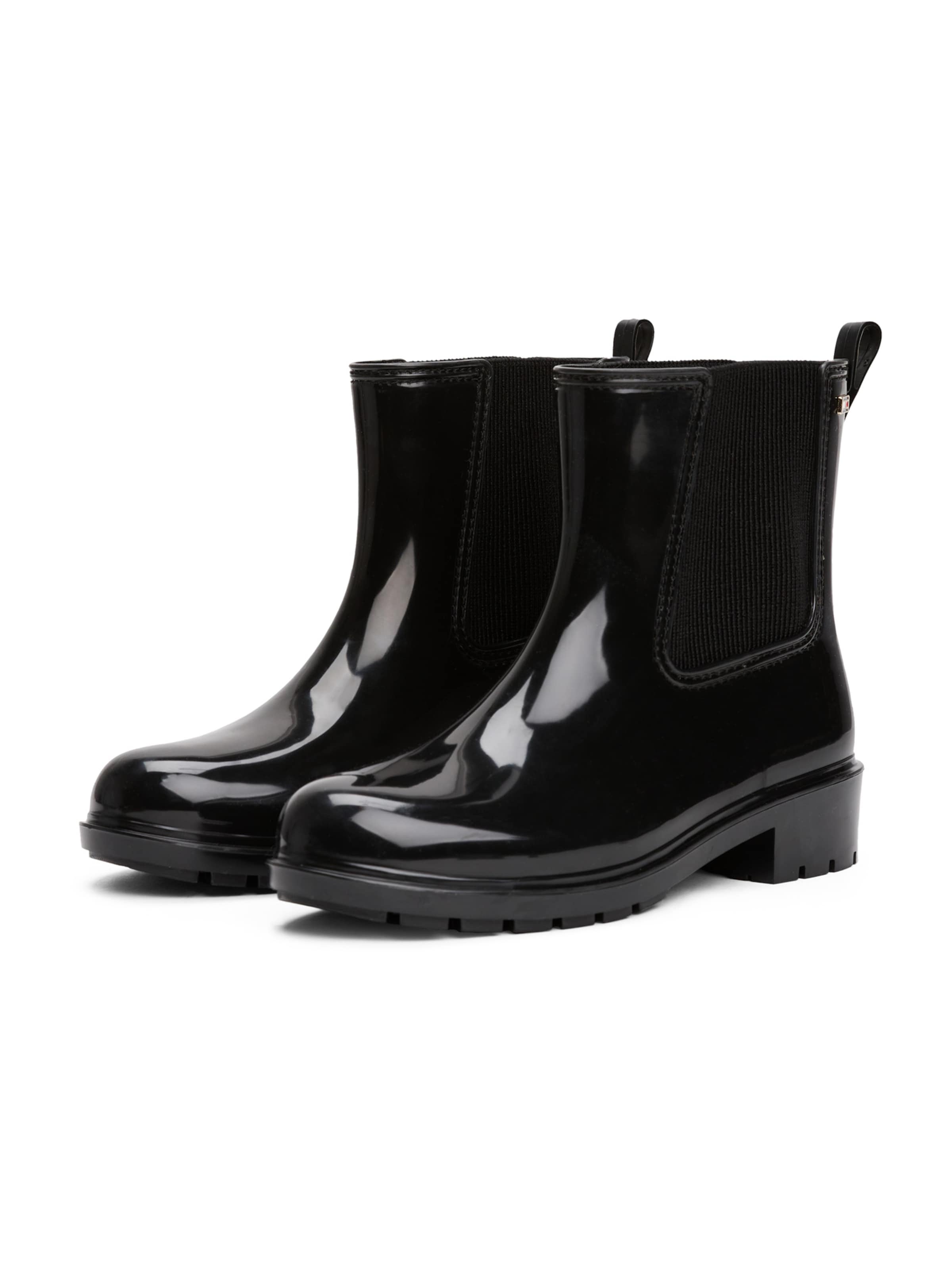 TOMMY HILFIGER Rubber boot in Black