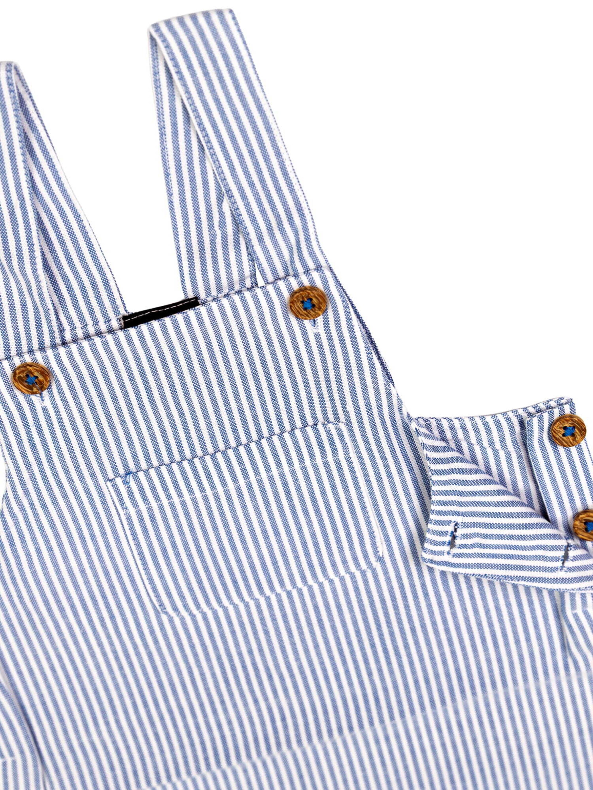 Villervalla Regular Overalls in White