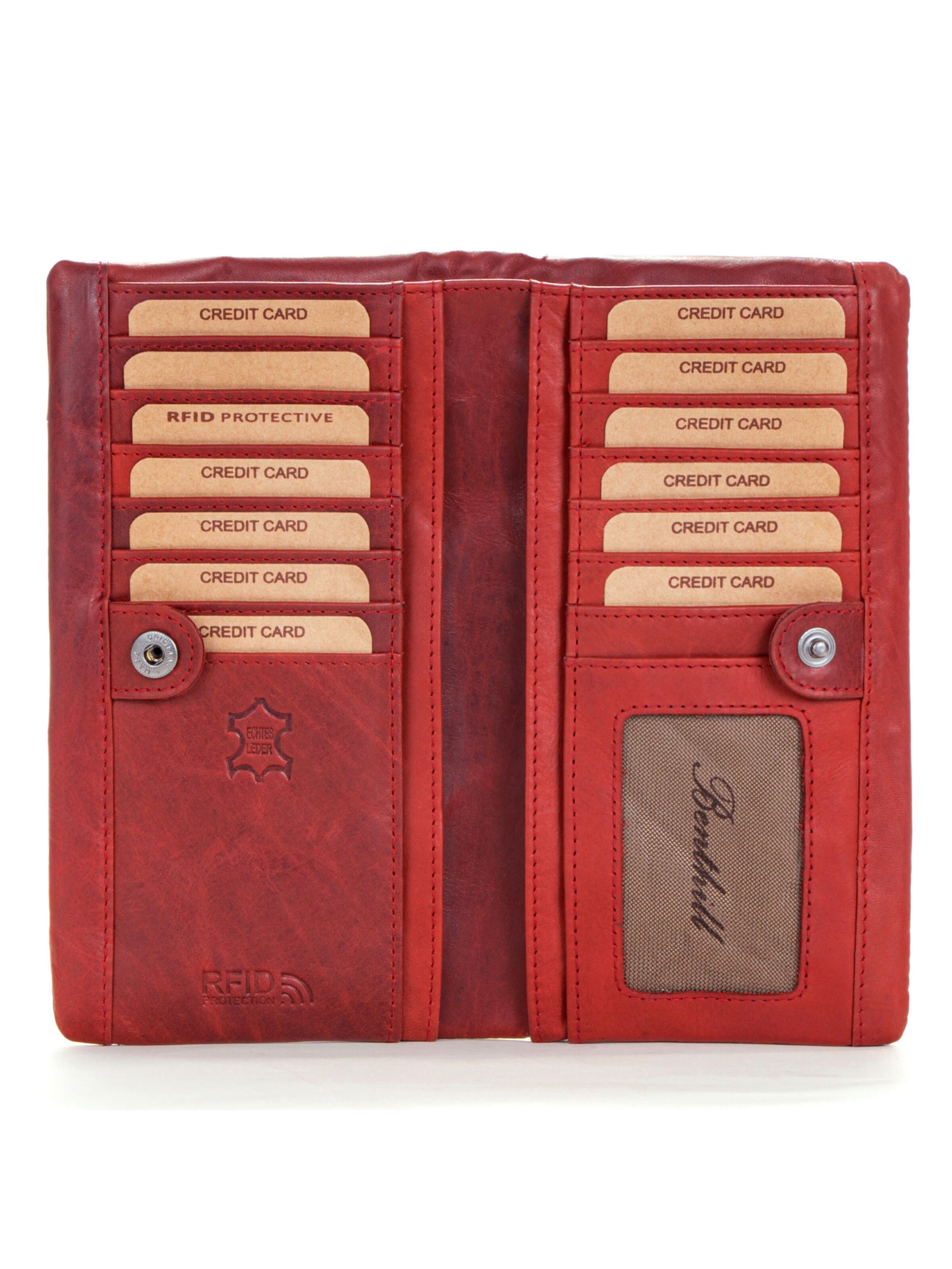 Benthill Wallet in Red
