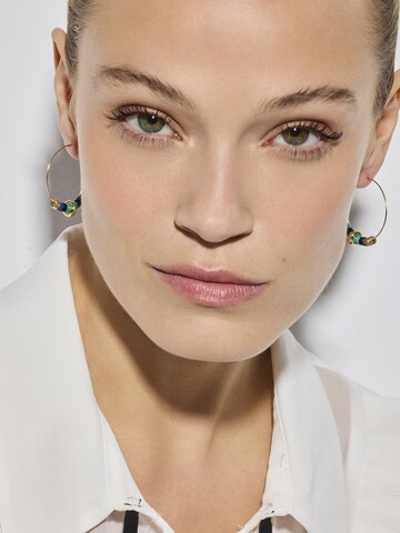 Luxenter Oorbellen 'Darkba' in Groen