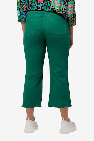 Wide Leg Jean Ulla Popken en vert