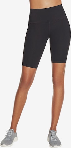 SKECHERS Workout Pants in Black: front