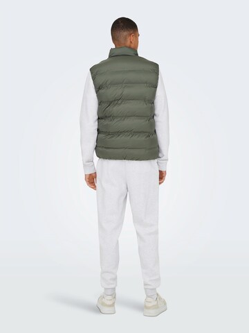 Only & Sons Vest 'ONSUNION' i grå
