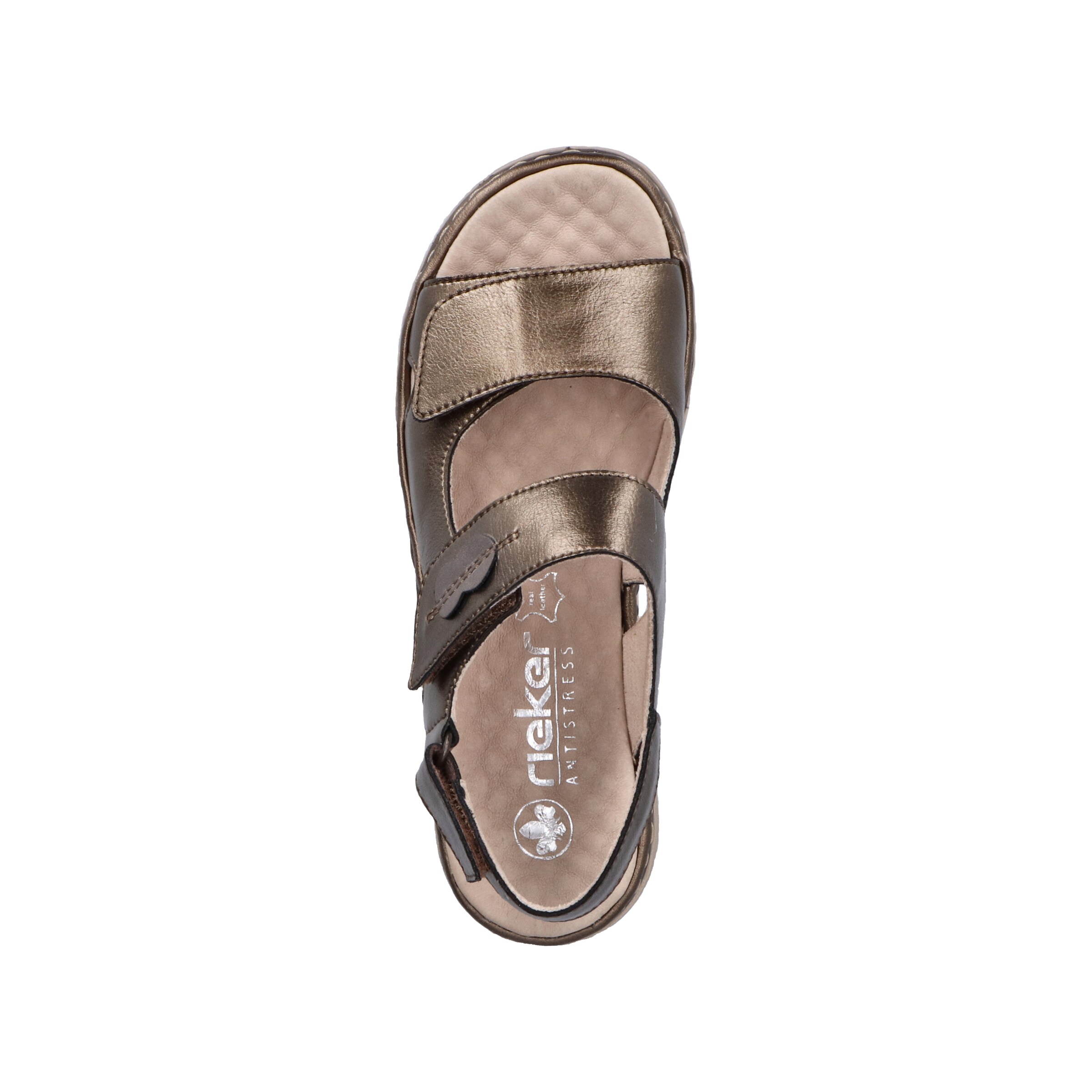 Sandales '60462' Rieker en bronze