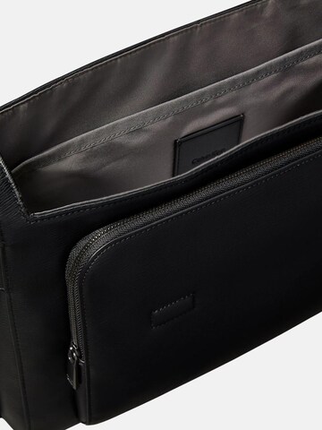 Calvin Klein Laptop bag 'Emblem' in Black