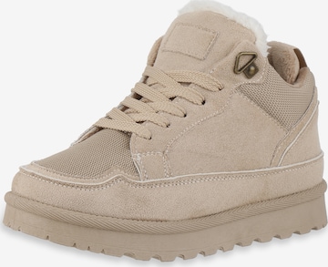 Van Hill Sneakers laag 'Arabella' in Beige: voorkant