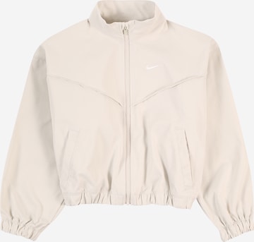 Nike Sportswear Välikausitakki 'STAR' värissä beige: etupuoli