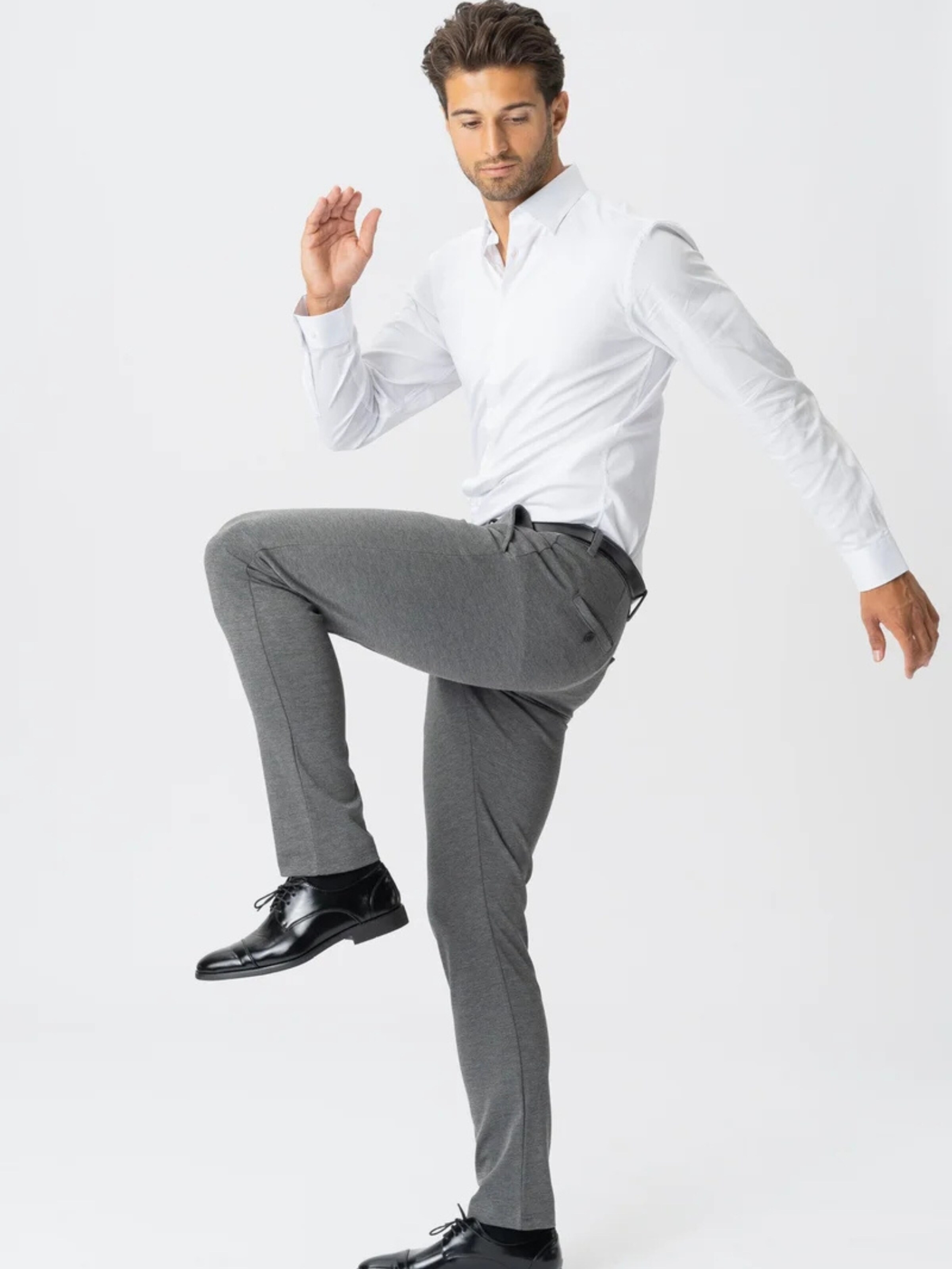 TEESHOPPEN Regular Trousers ' The Original ' in Grey