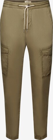 Pantalon cargo ESPRIT en vert : devant