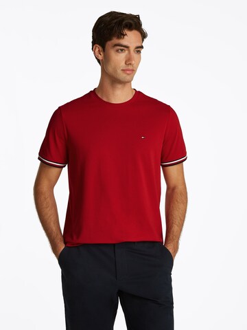 TOMMY HILFIGER Футболка в Красный: спереди