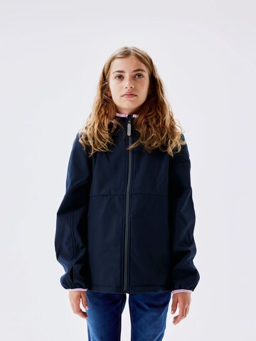 Veste fonctionnelle 'Malta' NAME IT en bleu : devant