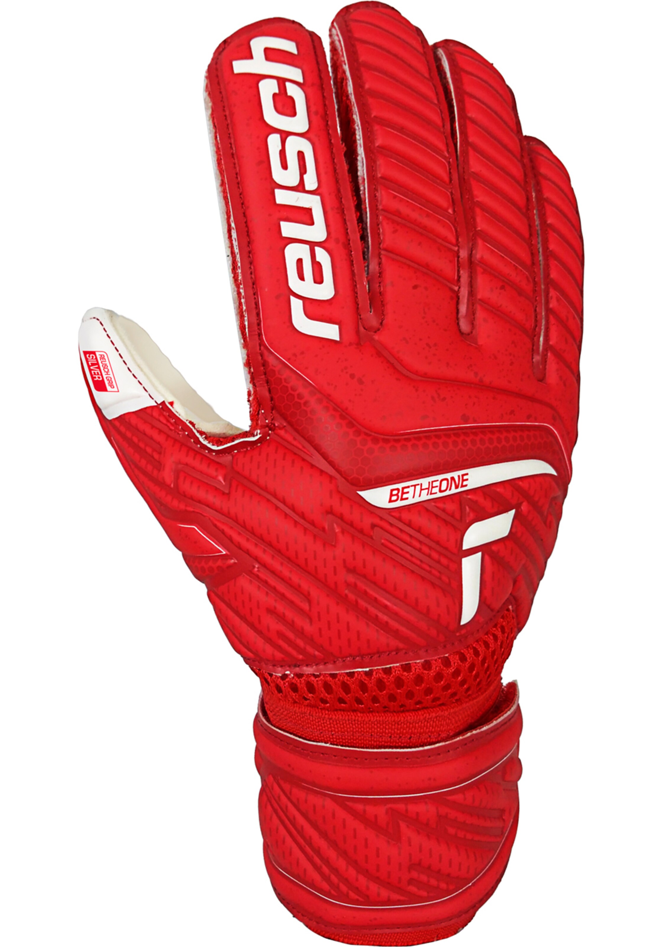 REUSCH Torwarthandschuhe 'Attrakt Silver Junior' in Rot