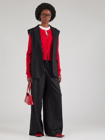 Pure Cashmere NYC Πλεκτή ζακέτα σε κόκκινο