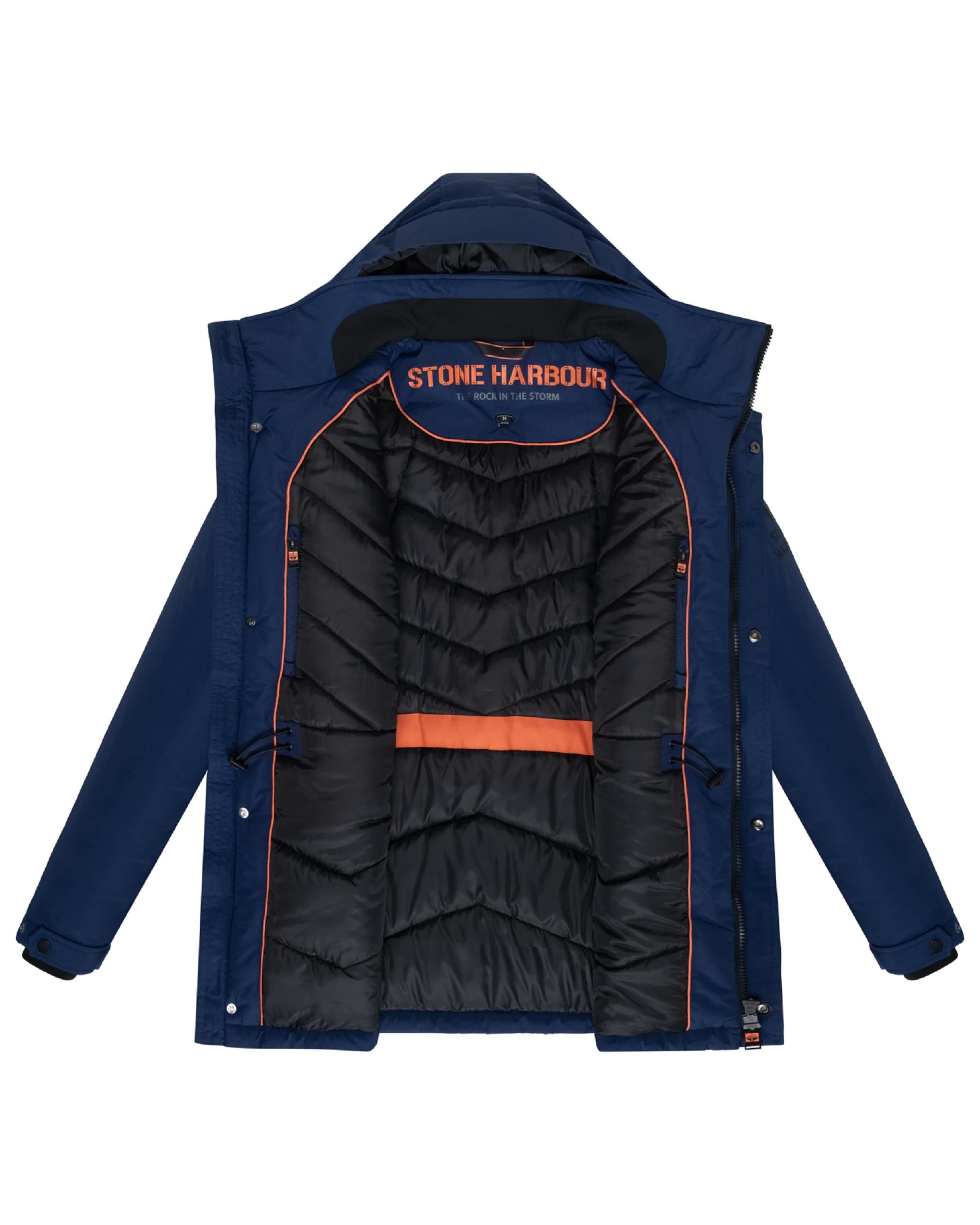 STONE HARBOUR Winter jacket 'Wadiim XX' in Blue