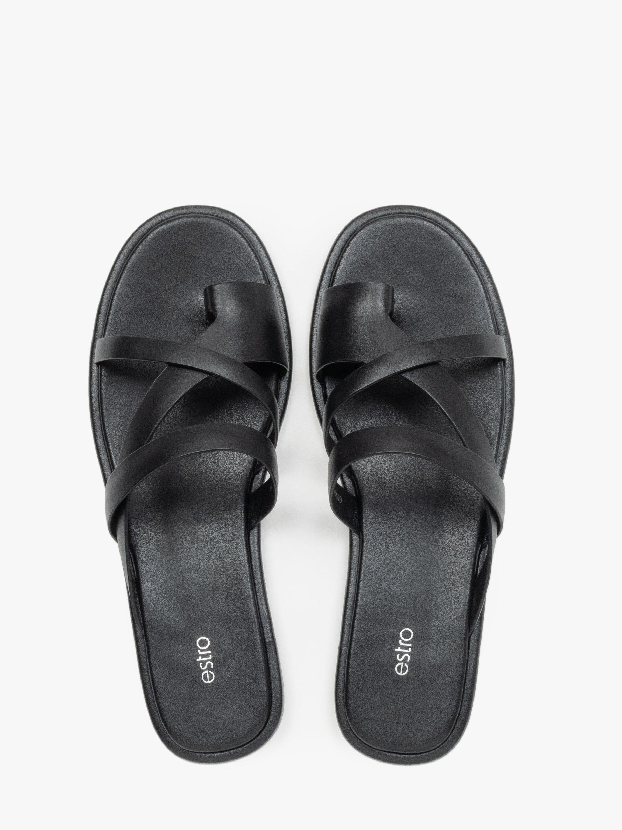 Sandalo '5928-6' di Estro in nero