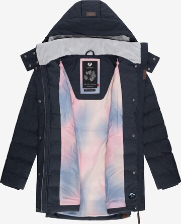 Parka d’hiver 'Ashanta' Ragwear en bleu