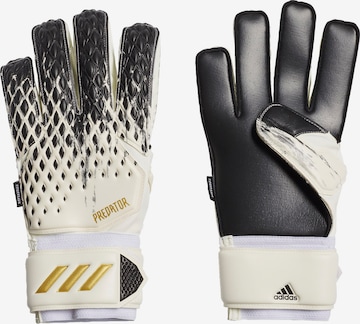 ADIDAS PERFORMANCE Athletic Gloves in Black: front